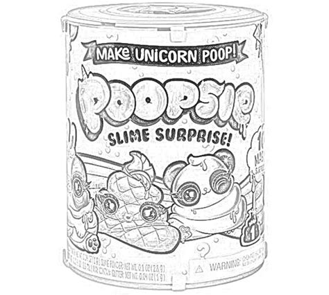 coloring pages poopsie slime surprise unicorn coloring pages