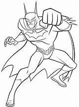 Batman Coloring Pages Superhero Printable sketch template