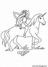Unicorn Coloring Pages Fairy Printable Color Print Fairies Colouring Momjunction Beautiful Barbie Books Book Drawing Info sketch template