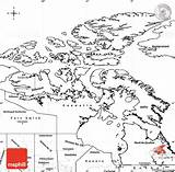 Nunavut Blank Simple Map East North West sketch template