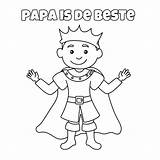 Papa Vaderdag Kleurplaten Verjaardag Leukvoorkids Adopt Vadersdag Fijne Bekijk Bord Uitprinten Downloaden sketch template
