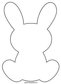 easter templates images  pinterest easter bunny easter