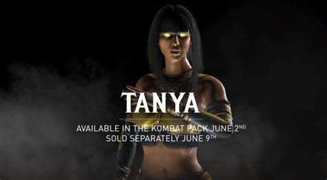 Ed Boon On Twitter Mk4s Tanya Makes Her Return To Mortal Kombat X On