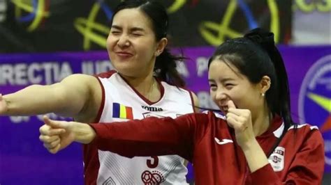 Lee Dayeong 이다영 And Pornpun Guedpard พรพรรณ เกิดปราชญ์ Volleyball