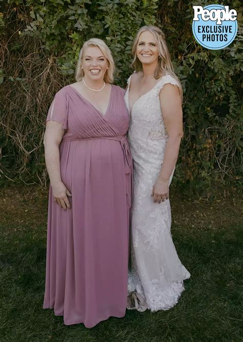 sister wives stars   christine browns wedding