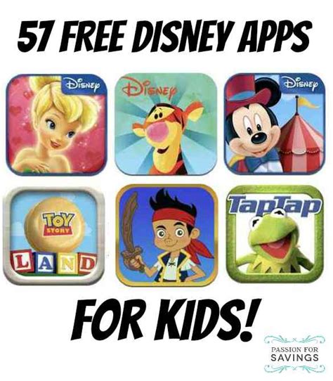 apps  kids   disney apps  itunes