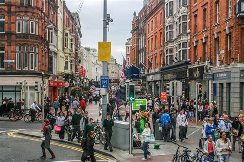 busy streets  dublin ireland photograph  john  megaw fine art america