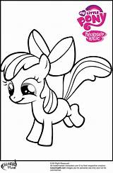 Coloring Pages Mlp Bloom Apple Pony Little Downloading Ministerofbeans sketch template