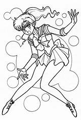 Jupiter Sailor Printable Colouring sketch template