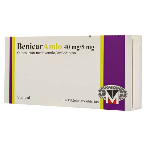 comprar olmesartan benicar amolo  oral mg mg  tabletas recubiertas precio indicado