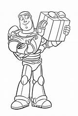 Toy Coloring Story Christmas Buzz Pages Lightyear Printable Zurg Disney Print Barbie Color Characters Birthday Coloriage Toys Light Colouring Colour sketch template