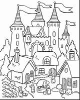Elsa Coloring Frozen Pages Castle Entitlementtrap sketch template