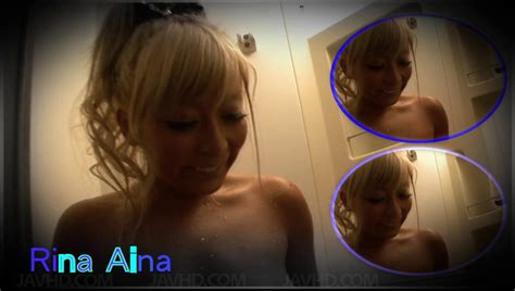 filthy and hot fuck blond babe rina aina showing off her