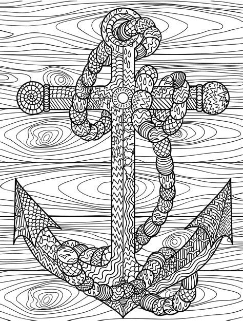 anchor  patterns    black  white