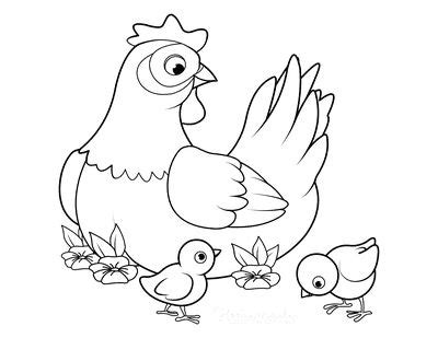 spring coloring pages  printable pdfs   animal