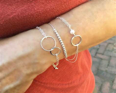 birthday gifts  girls  sterling silver bracelet etsy