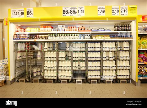 netto supermarket stock photo alamy
