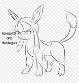 Glaceon Umbreon Pngfind sketch template