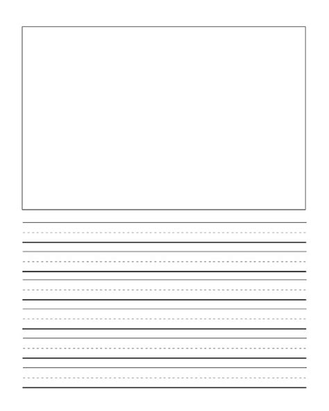 journal handwriting paper template littles knowledge pinterest