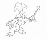 Iggy Koopa Coloring Pages Funny Printable Template Templates sketch template
