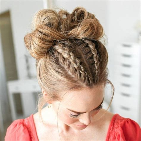 tuck and cover french braid video tutorial in 2020 hair styles