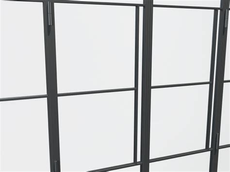 Glass Partition With A Custom Steel Frame By Crystalia Glass Glass