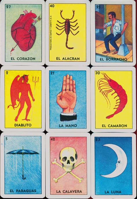 Image Result For Mexican Cards Loteria Cards Loteria