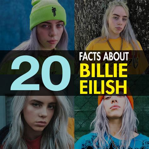 billie eilish facts         pop singer