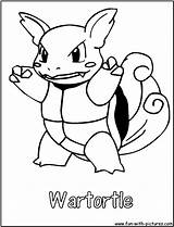 Coloring Wartortle Pages Pokemon Printable Getcolorings Color Fun Print Template sketch template