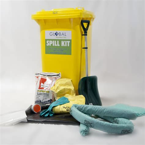 order spill kit  wheeled  global haz mat