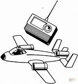 Coloring Remote Control Clipart Plane Radio Pages Tv Airplane Aircraft Model Baby First Color Receiver Cliparts Template Printable Getdrawings Logo sketch template