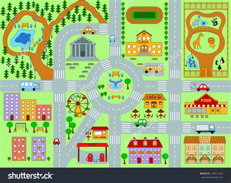 clipart town map   cliparts  images  clipground
