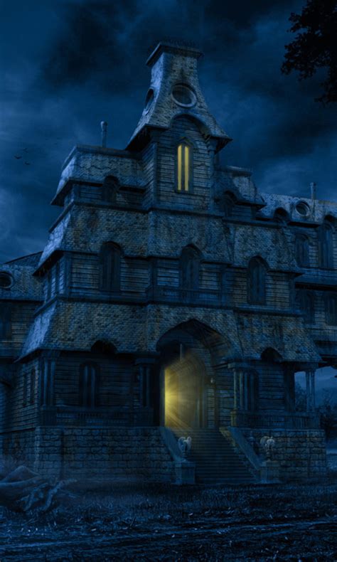 haunted house blackberry  wallpaper