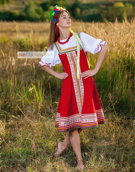 Russian Fancy Dress Tatyana Folk Clothing