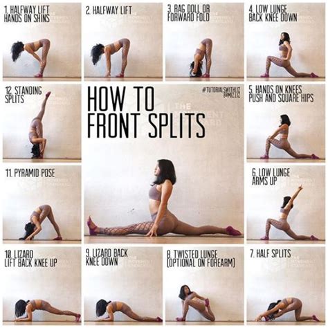 How To Front Splits Another Version I Did This Tutorial A