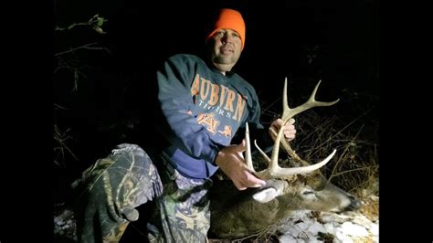 auburn big buck recovery deer hunt drone flir youtube