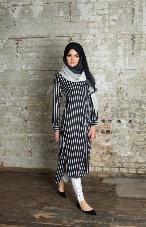 arabic style hijab fashion 2016 2017 navy and white chiffon silk hijab aab flashmag