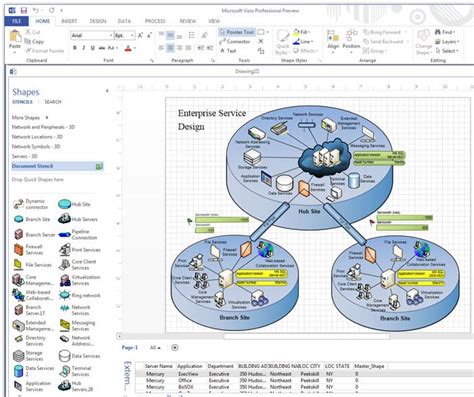 microsoft visio network diagramming software review