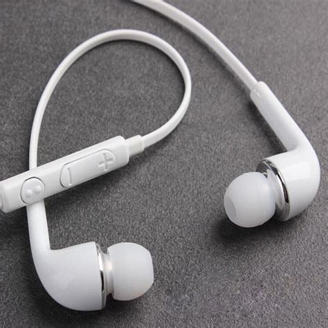white universal headphones earphones  mic headset earbuds  samsung galaxy walmartcom