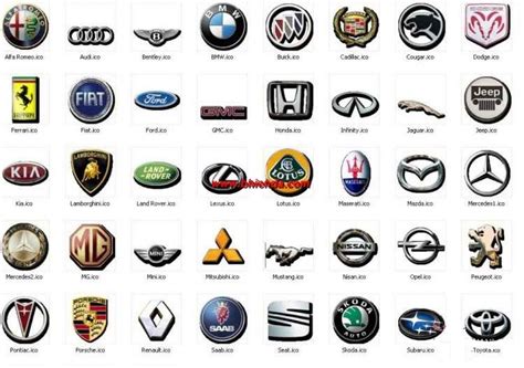 car logos cars show logos