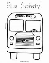 Bus Safety Coloring Built California Usa sketch template