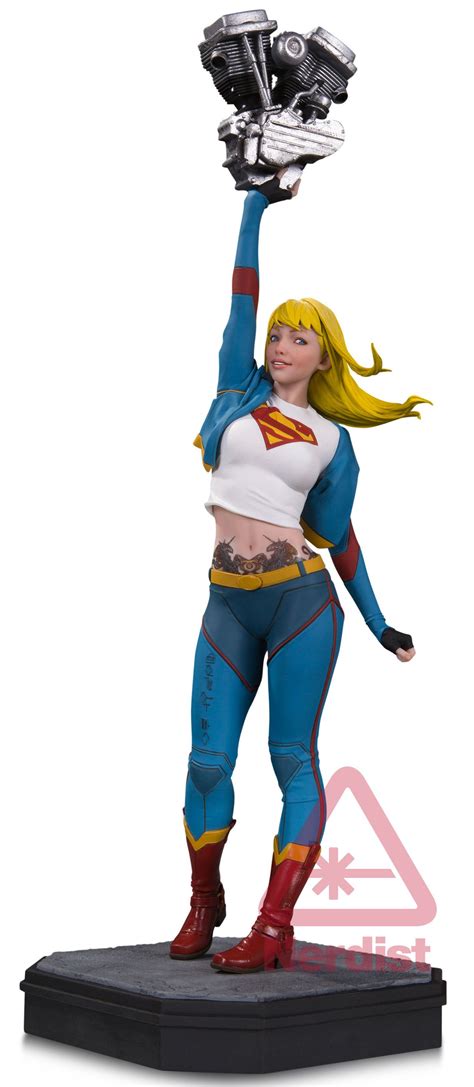 Dc Gotham City Garage Supergirl  1255×2880 Figurine