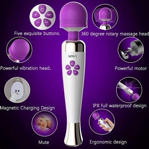 leten vibrators sex toys for woman 10 mode 7 speed powerful av magic