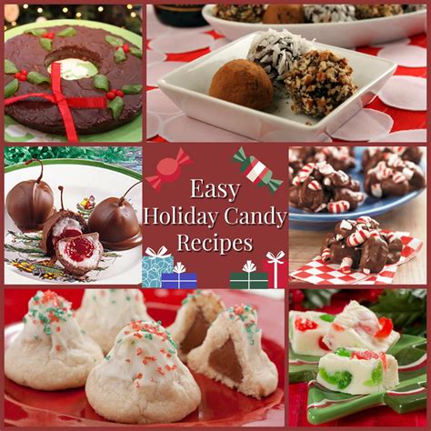easy holiday candy recipes mrfoodcom