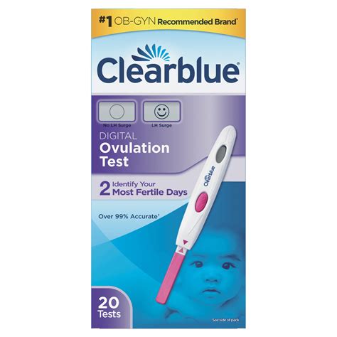 clearblue digital ovulation predictor kit  digital ovulation tests