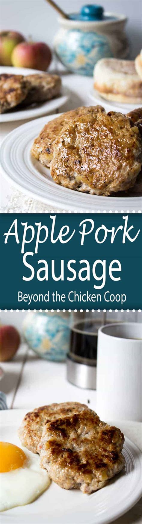 apple pork breakfast sausage   chicken coop