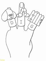 Puppet Coloring Pages Puppets Clipart Drawing Getcolorings Library Popular Printable sketch template