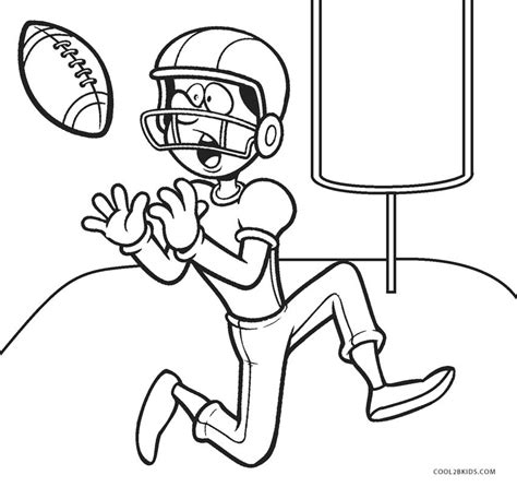printable football coloring pages  kids coolbkids