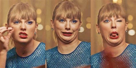 Taylor Swifts Delicate Music Video Launches Meme About Her Face