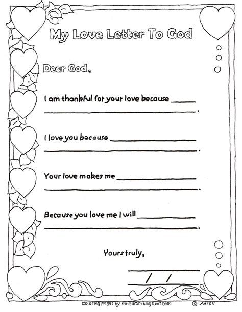 printable coloring page  perfect   church lesson  loving